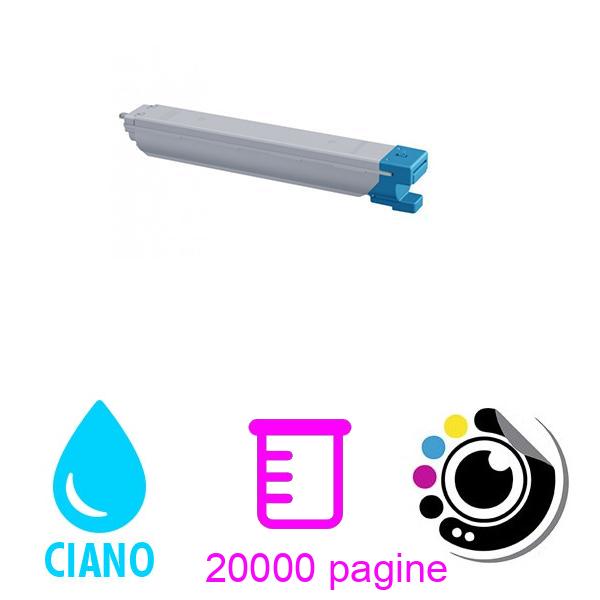 Toner compatibile Samsung CLT-C808S Ciano