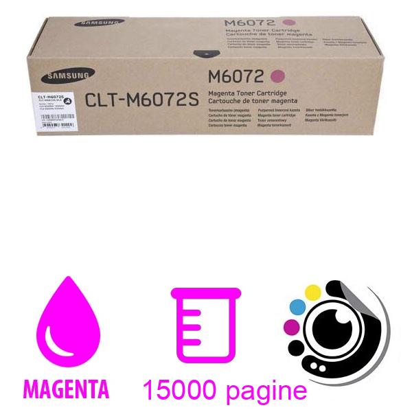 Toner Magenta Originale Samsung CLT-m6072S