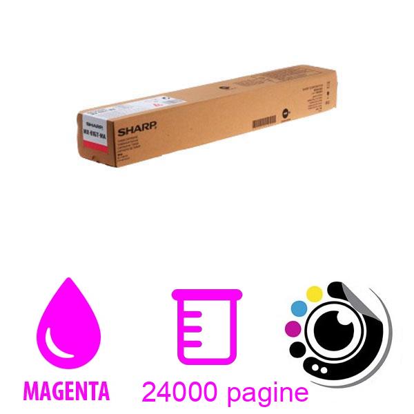 Toner Originale Sharp MX-61GTMA Magenta 082916