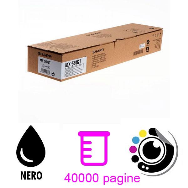Toner Originale Sharp MX561GT Nero