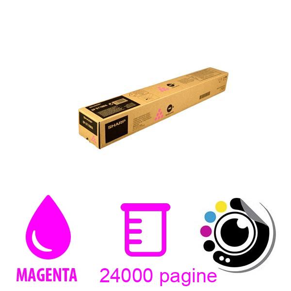 Toner Originale Sharp BP-GT70MA (Magenta)