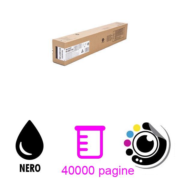 Originale sharp mx60 Nero MX-60GTBA