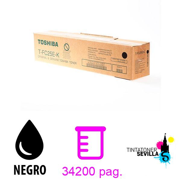 Toner Originale Toshiba T-FC25EK Nero 6AJ00000273