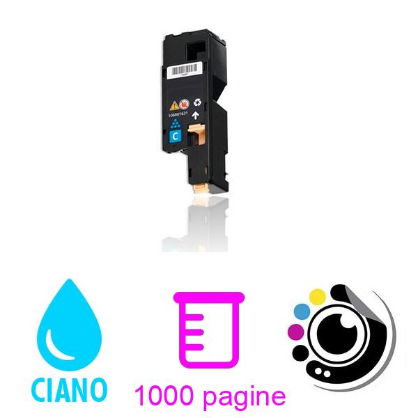 Toner compatibile Xerox Phaser 6000 / 6010 / Xerox WorkCentre 6015 Ciano 106R01627