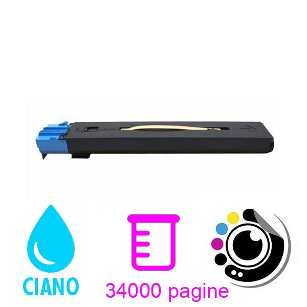 Toner compatibile Xerox Colore C60, C70 / Xerox Colour C60, C70 Ciano 006R01656