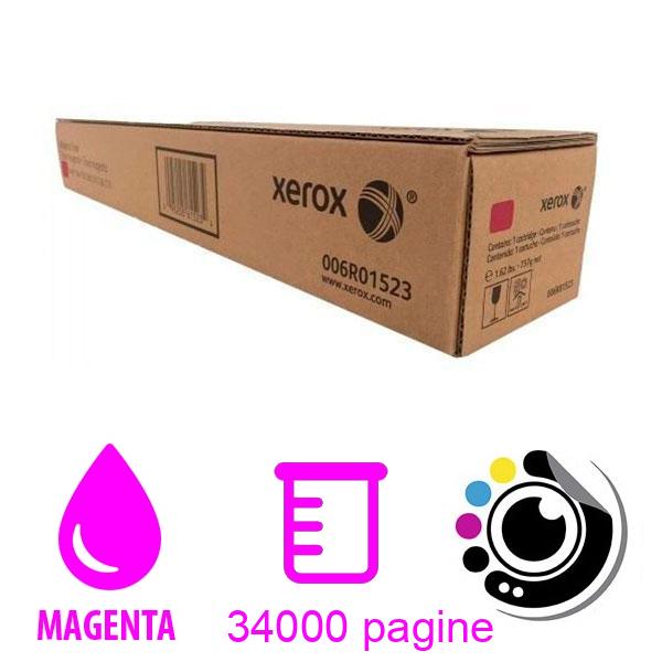 Toner Originale Xerox Colore 550, 560, 570, C60, C70 Magenta 006R01523, 006R01527