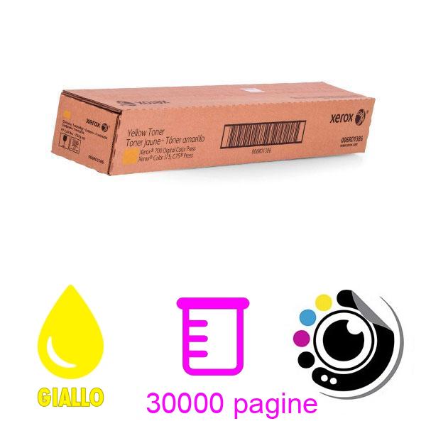 Toner Originale Xerox 700, Colore J75, C75 Giallo 006R01378