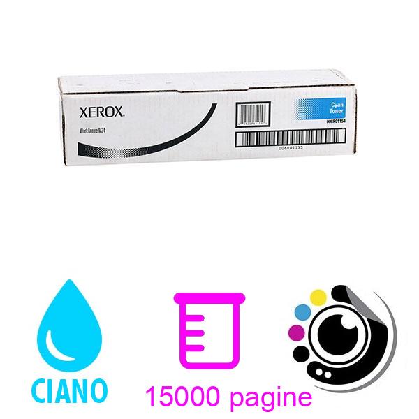 Toner Originale Xerox WorkCentre M-24 Ciano 006R01154