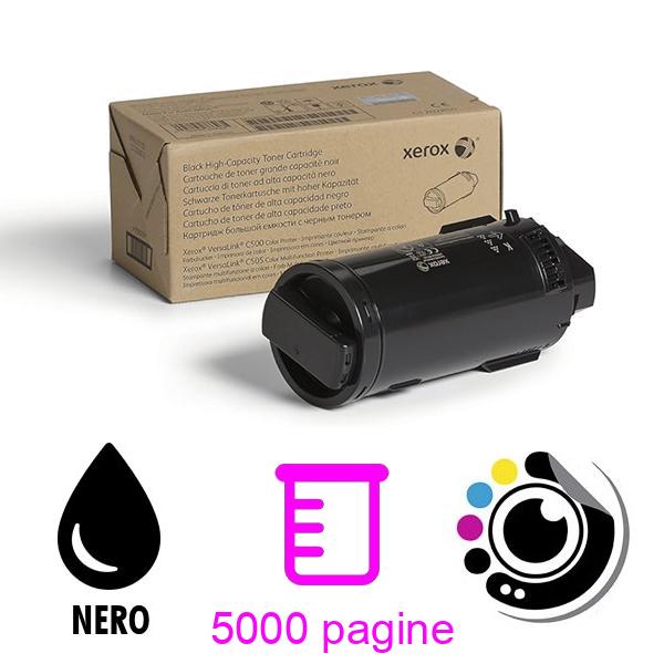 Toner Originale Xerox C500/C505 VersaLink Nero 106R03858 / 106R03862